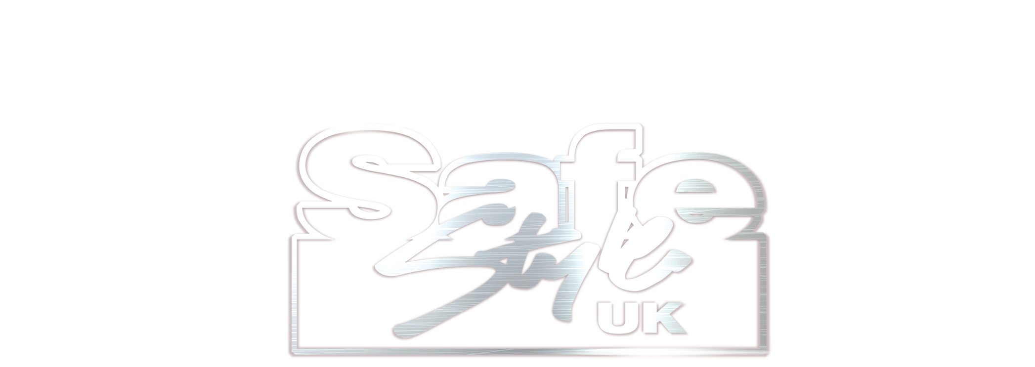 White logo shine with sponsored by White logo shine with sponsored by