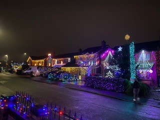 Community Display Joint 3rd Place - Bromsberrow Way Christmas Lights