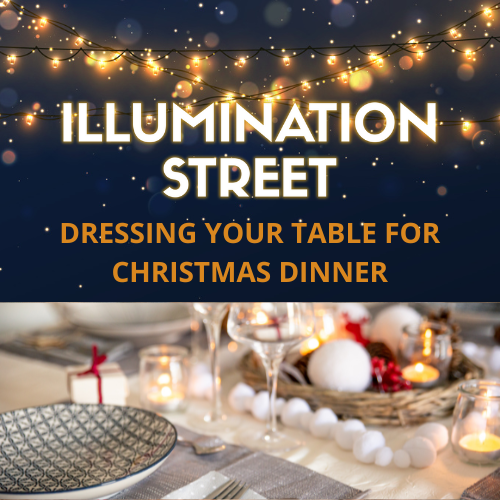 Dressing your table for Christmas